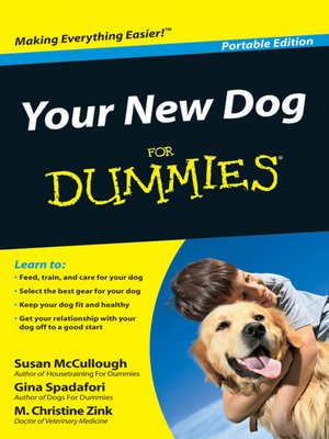 cover image of Your New Dog For Dummies
